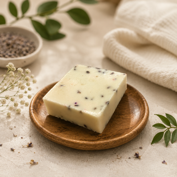 Glass Glow Rice & Flaxseed Soap